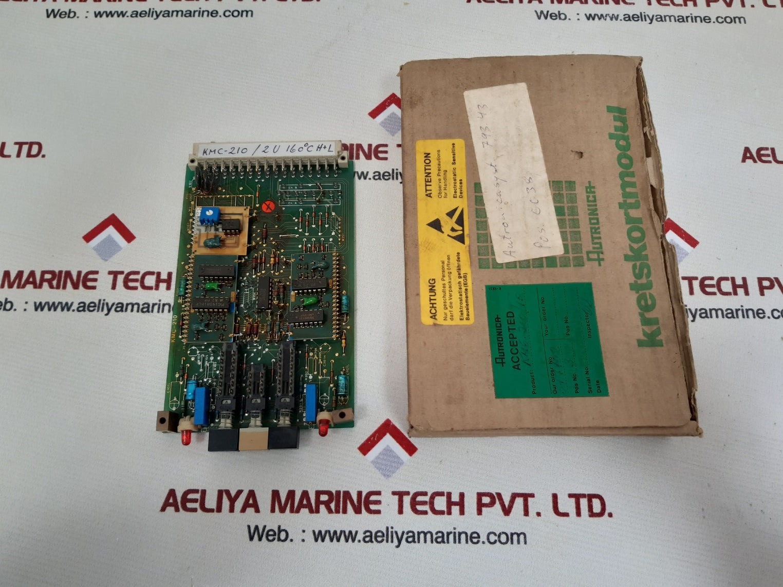 Autronica kmc-210/2u pcb card 7252-013.0002 