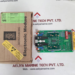 Kongsberg kmc -210 electronic module 7252-013.0005