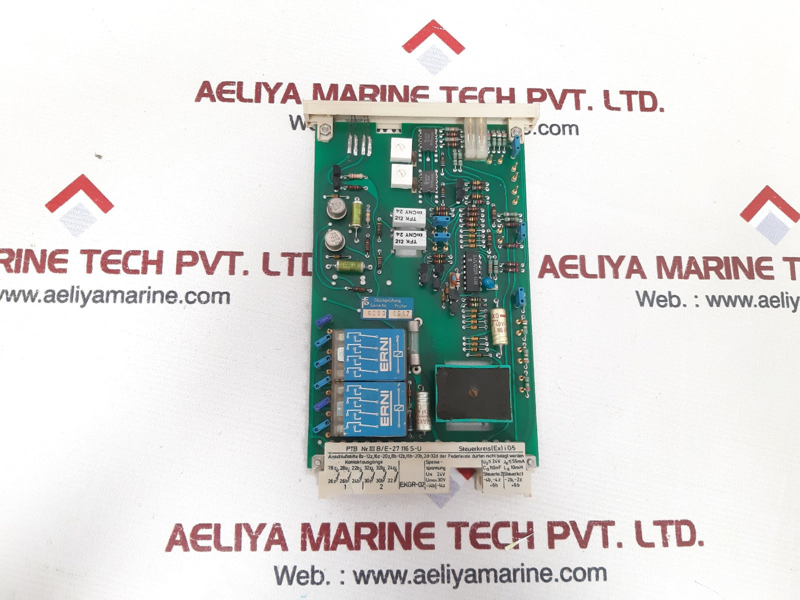 Pepperl+fuchs ekgr-02 pcb card 24v