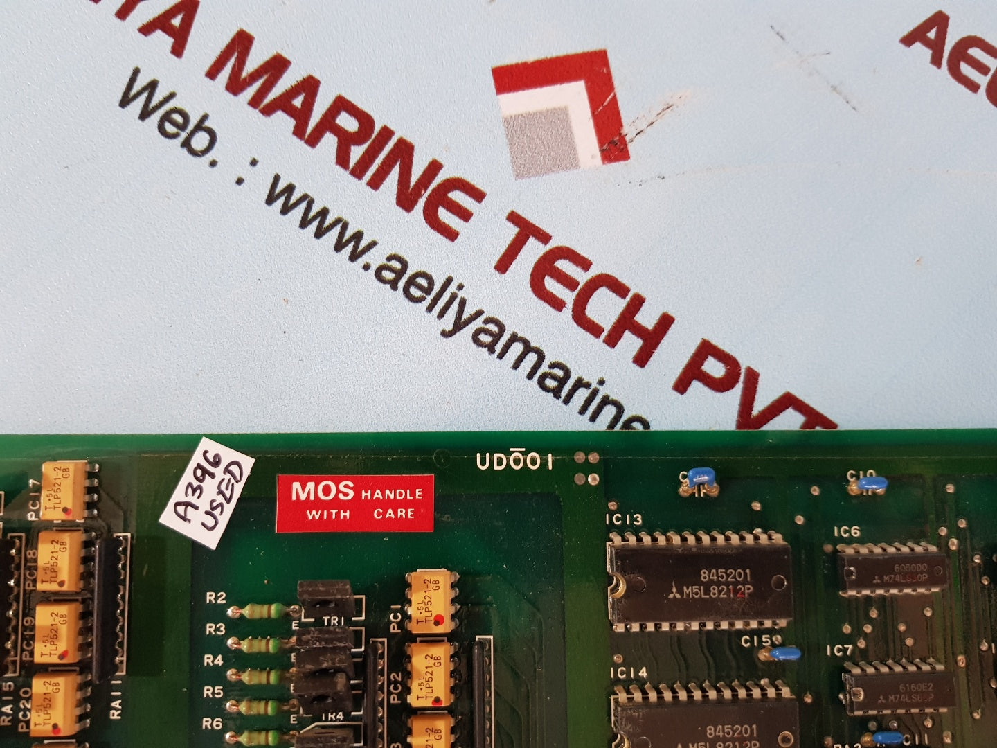 Uzushio electric ud001 86h352 67 PCB card