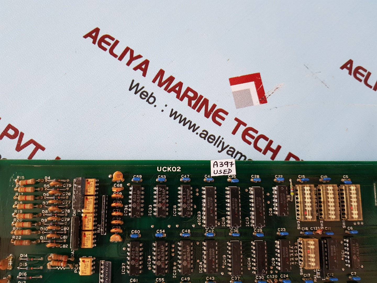 Uzushio electric uck02 PCB card