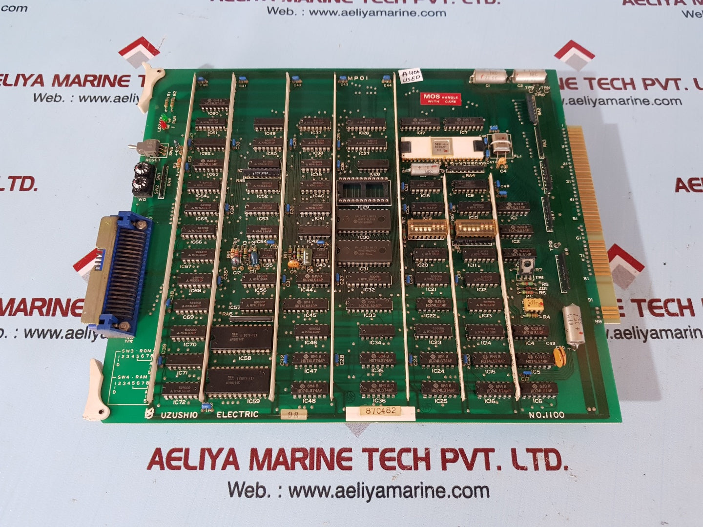 Uzushio electric ump01 87c482 pcb card 