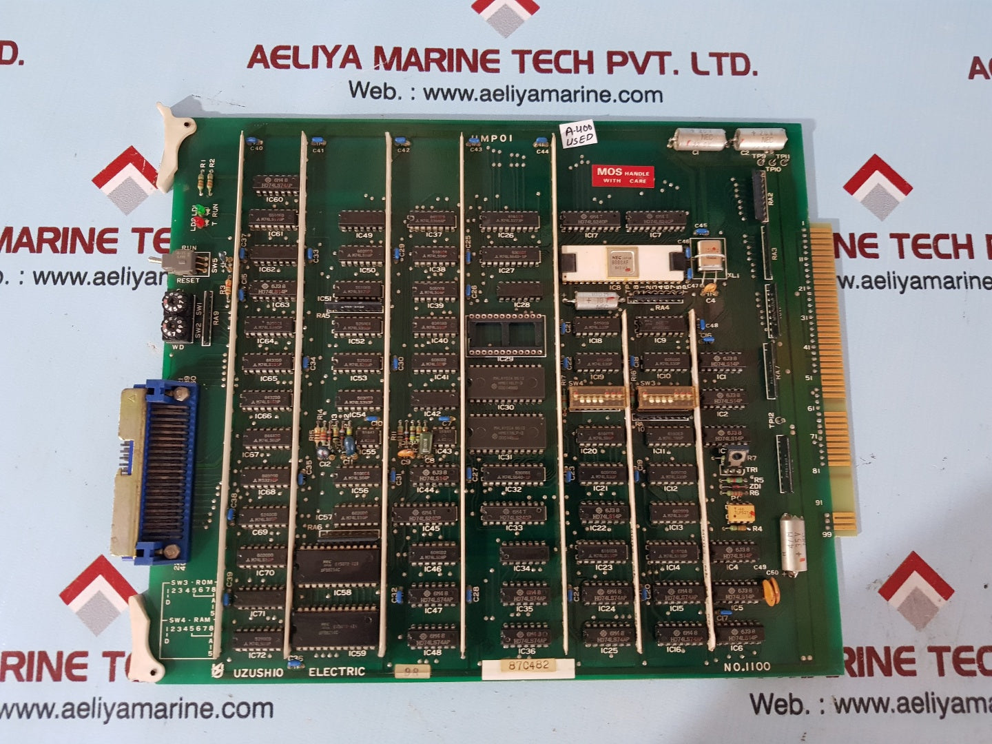 Uzushio electric ump01 87c482 pcb card 