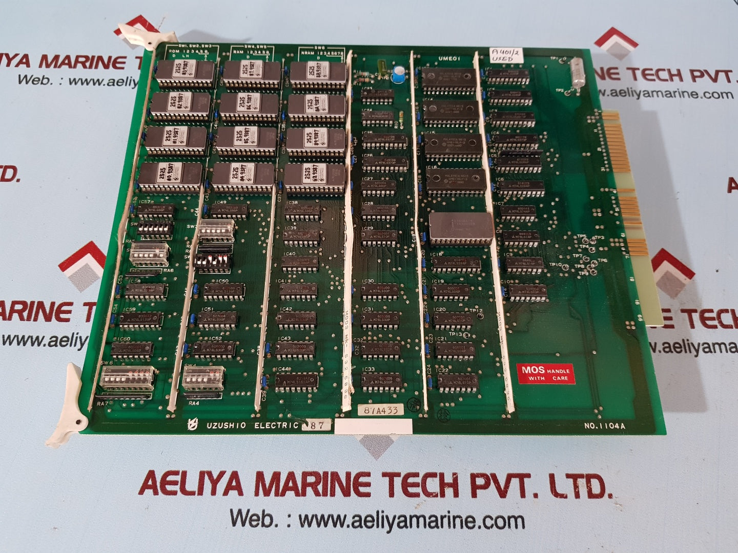 Uzushio electric ume01 87a433 PCB card