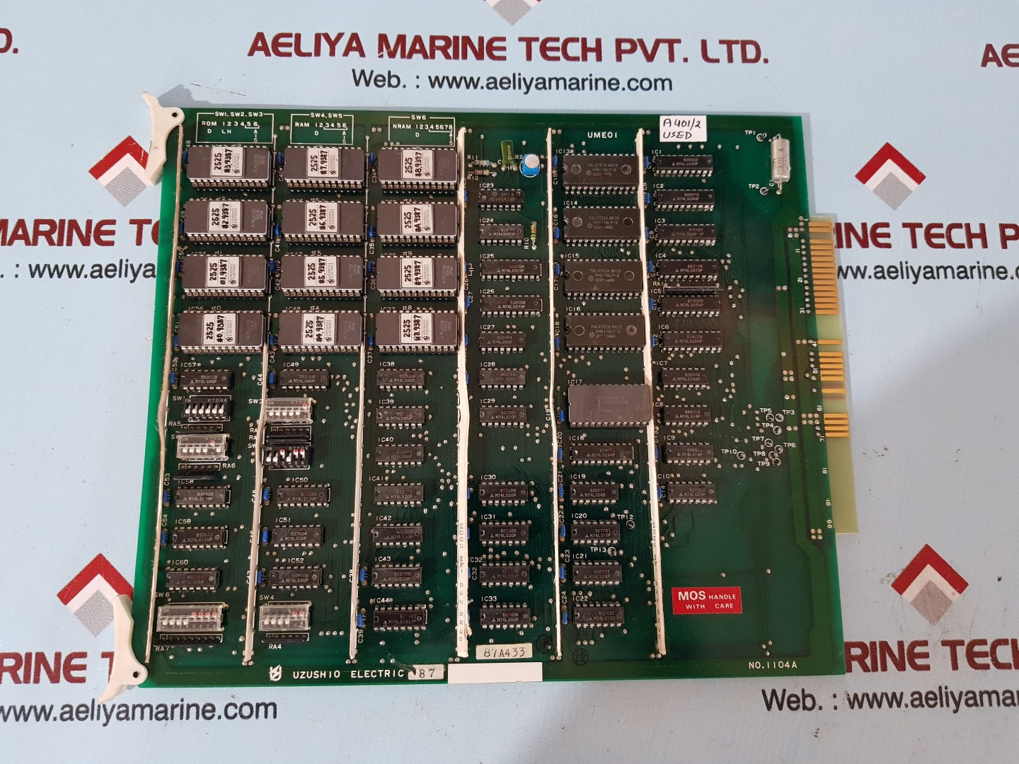 Uzushio electric ume01 87a433 PCB card