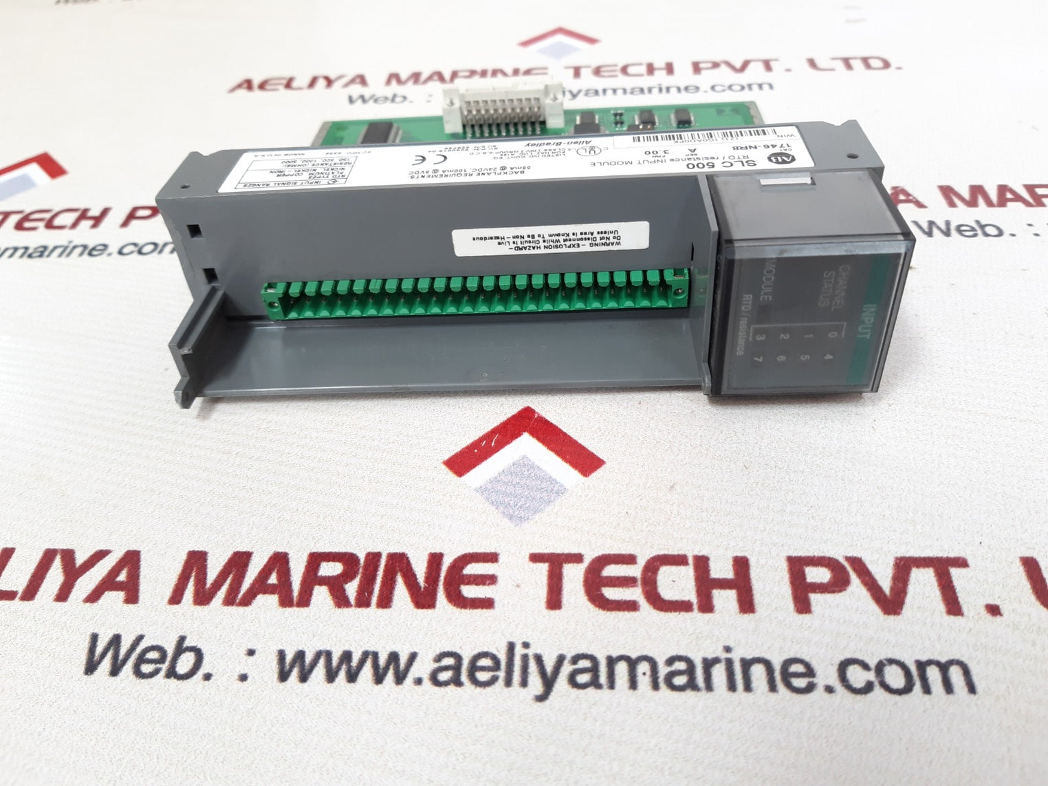 Allen-bradley 1746-nr8 ser.a rtd/resistance input module