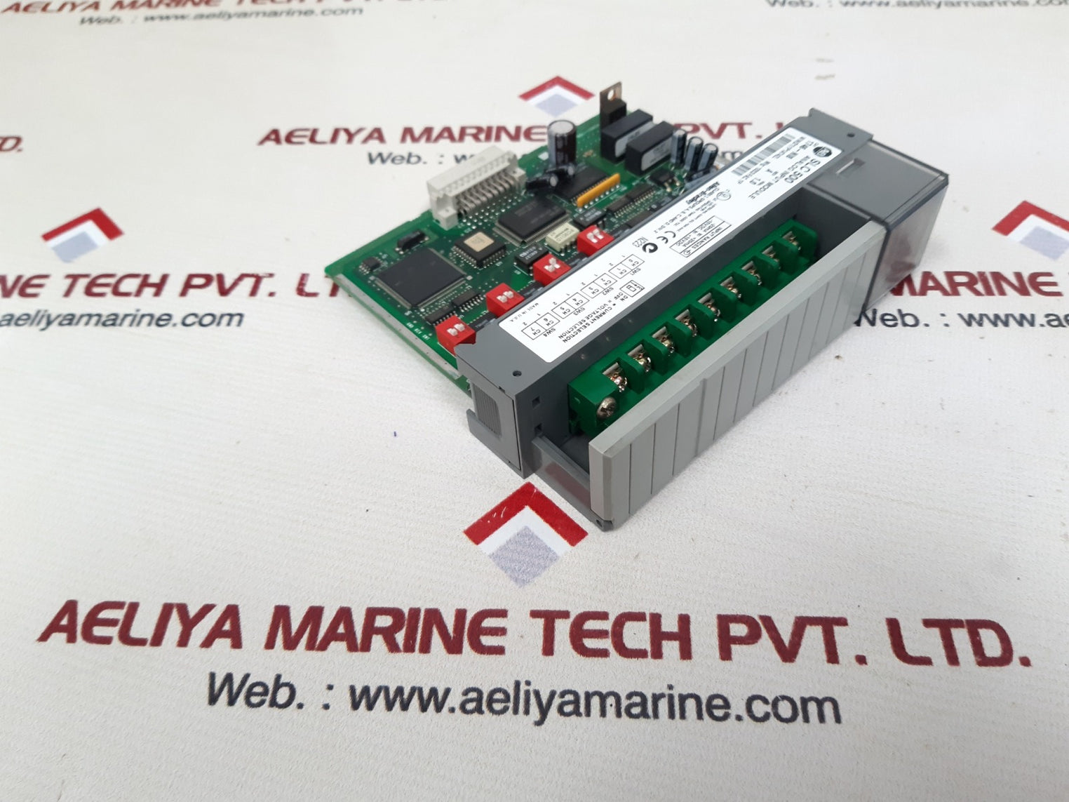 Allen-bradley 1746-ni8 ser a frn 1.0 slc 500 analog input module