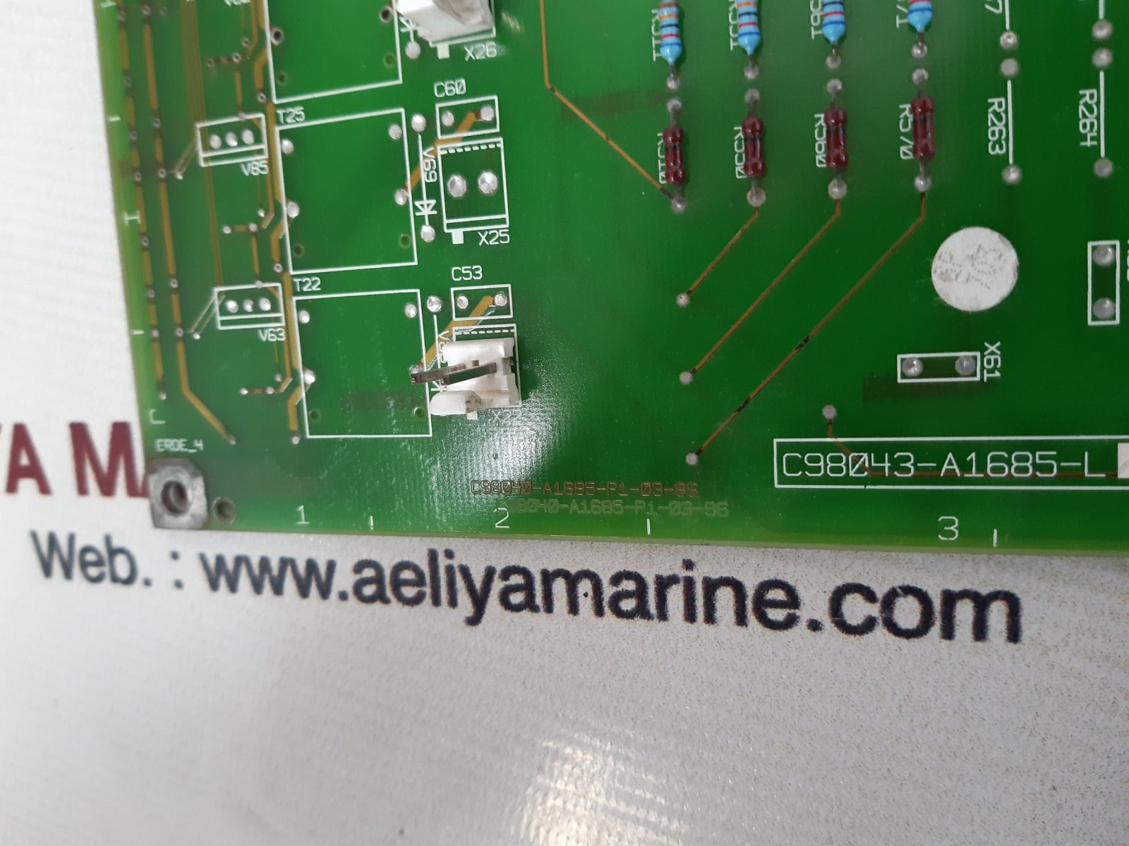 Siemens 6se7041-8ek85-0ha0 pcb card