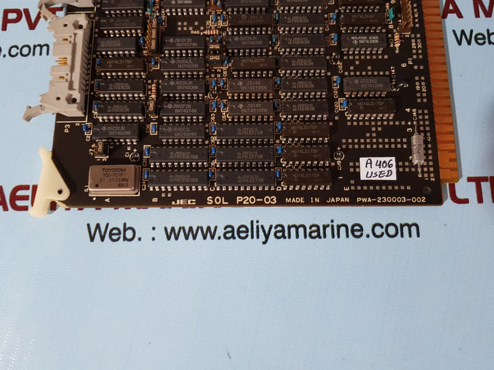 Jec sol p20-03 pcb card pwa-230003-002