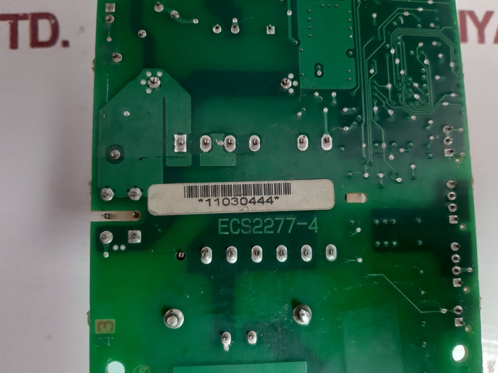 Gefran adv-fan-2a5 pcb card ecs2277-4