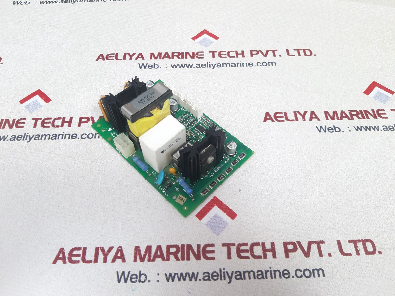 Gefran adv-fan-2a5 pcb card ecs2277-4