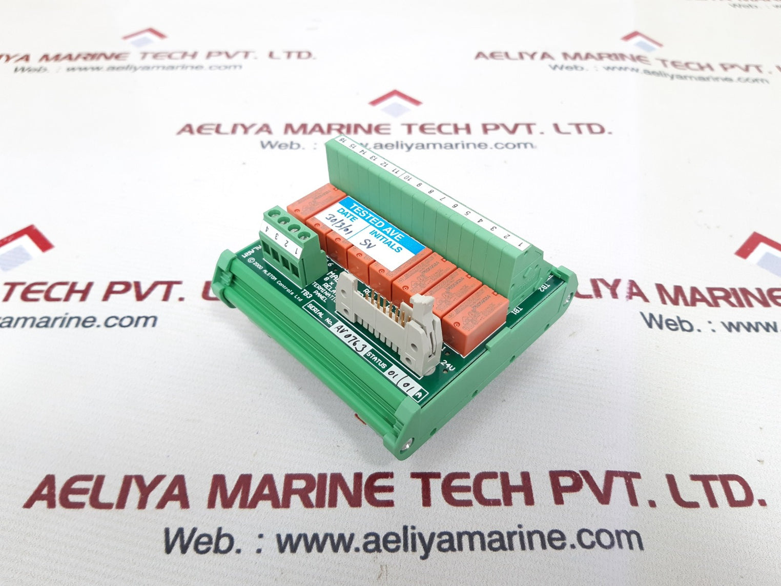 Alstom mae 00-06 relay termination panel