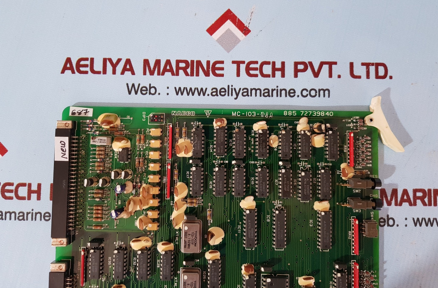 Nabco mc-103-01a 885 72739840 bridge maneuvering system