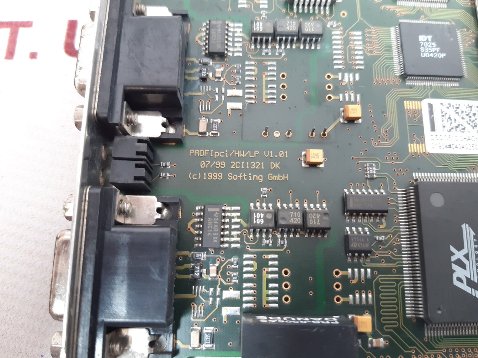 Softing profibus pb-if-2ms v1.01 pcb card