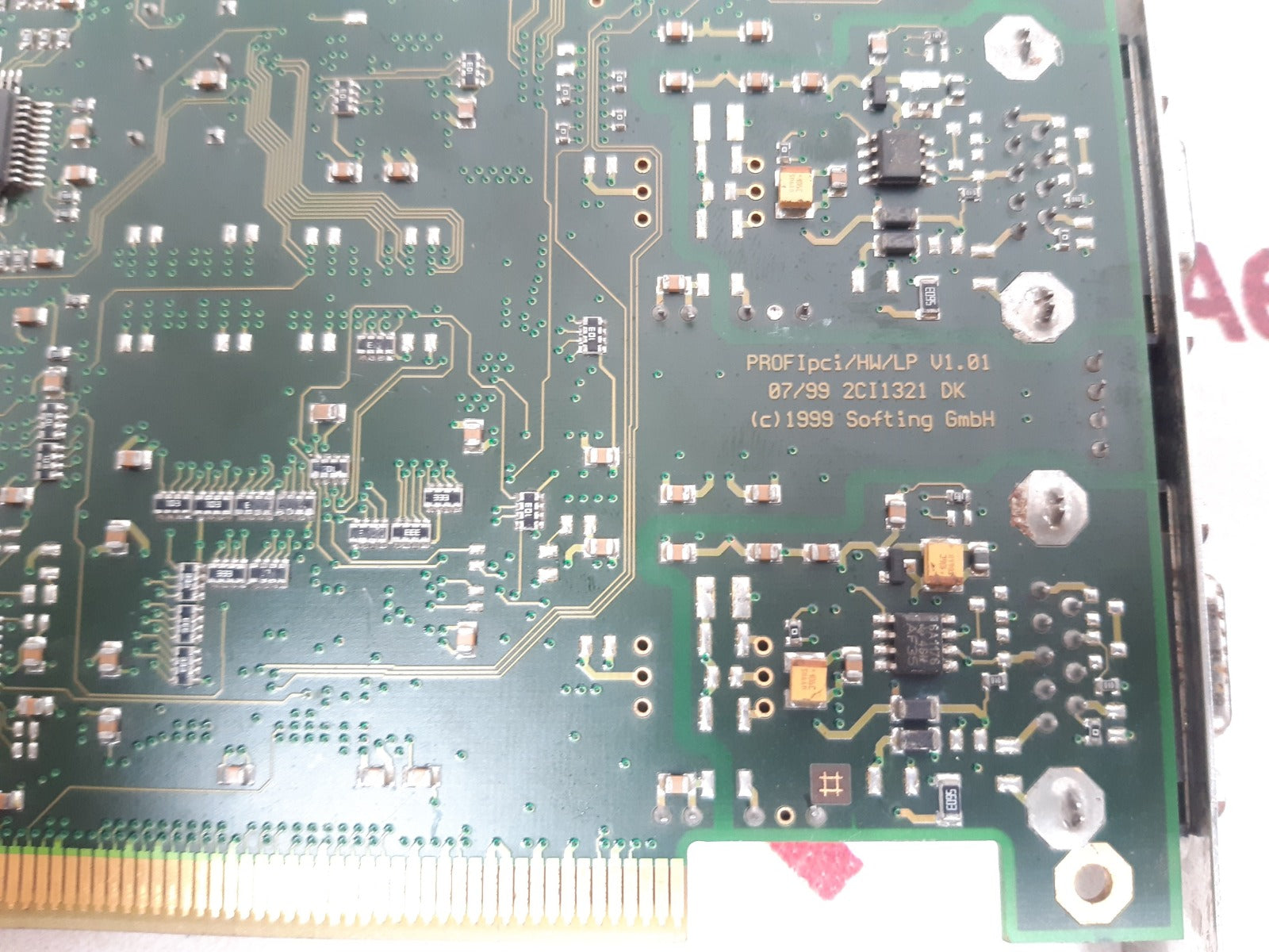 Softing profibus pb-if-2ms v1.01 pcb card