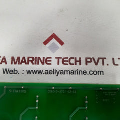 Siemens c98043-a7011-l1-6 relay board 94v