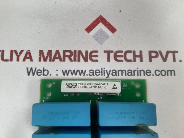 Siemens c98043-a7011-l1-6 relay board 94v