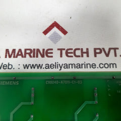 Siemens c98043-a7011-l1-6 relay board 94v