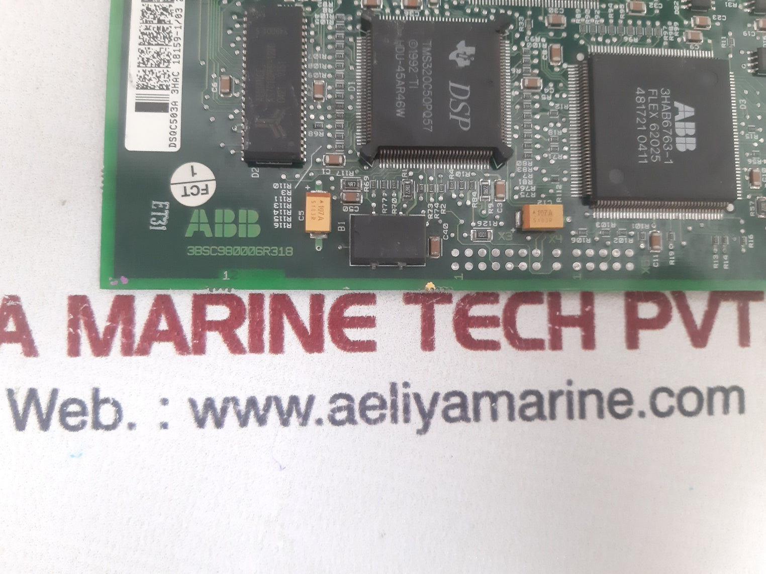 Abb dsqc503a 3hac 18159-1/03 control board 