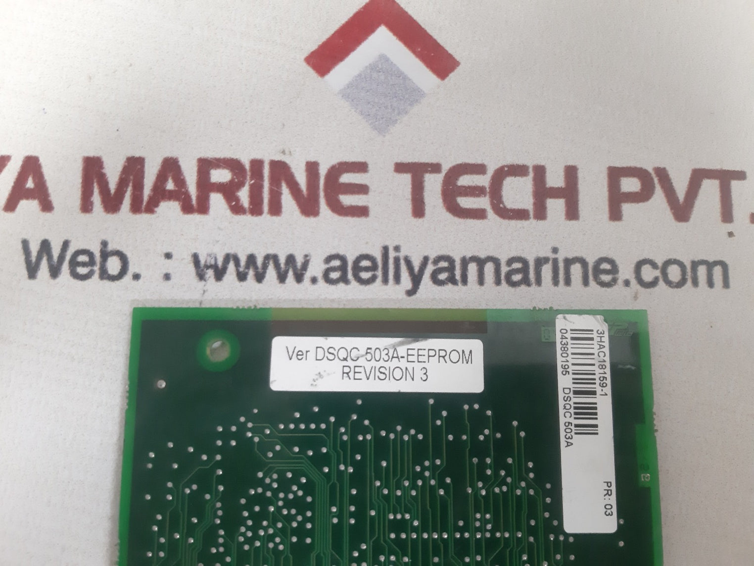 Abb dsqc503a 3hac 18159-1/03 control board 