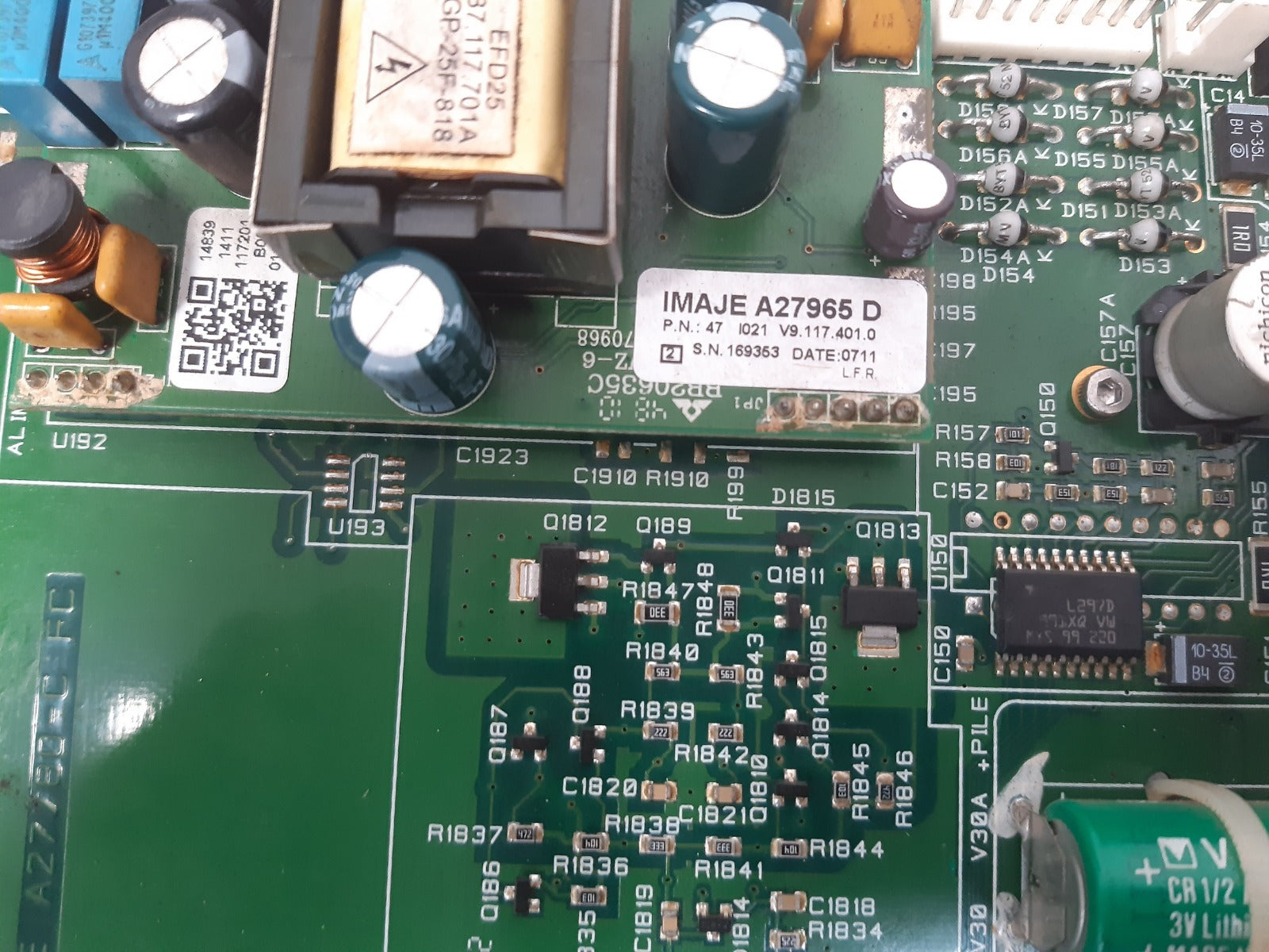 Imaje a27780-c display board 