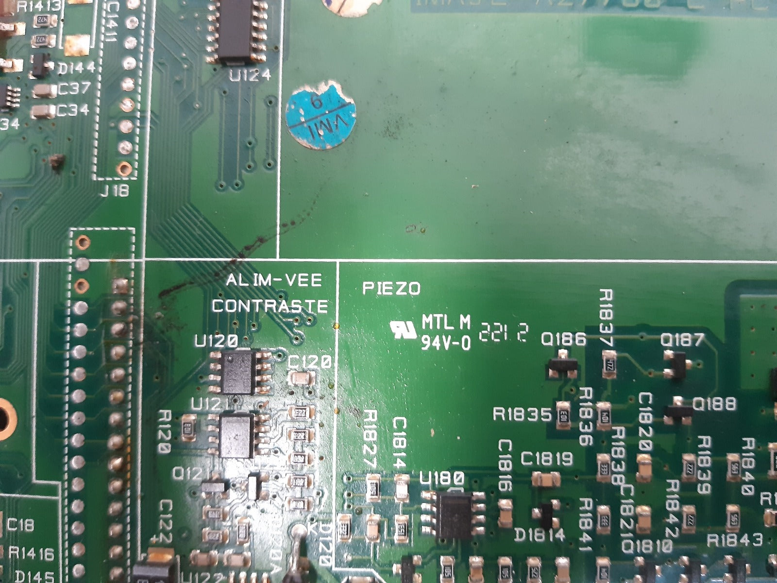 Imaje a27780-c display board 