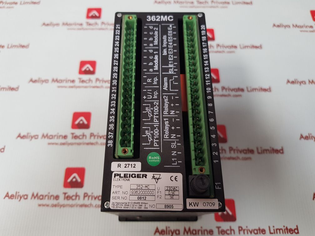 Pleiger elektronik 362-mc multi function controller new
