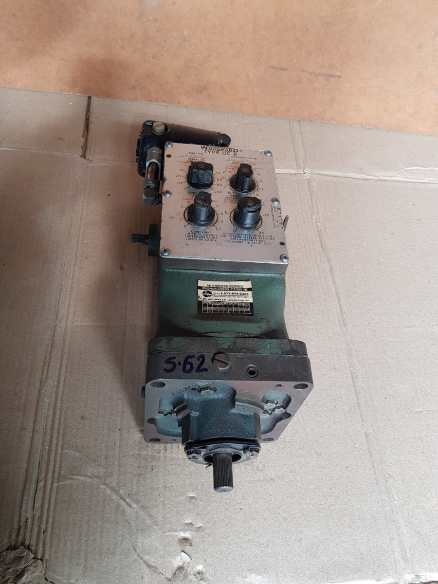 Woodward ug-8 8522-903 governor r.p.m. 945-1310