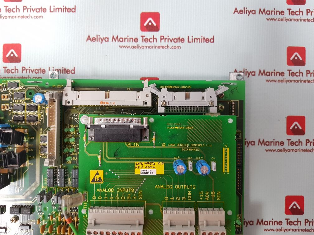 Alstom gds1004-4002 sigma customer i/o panel
