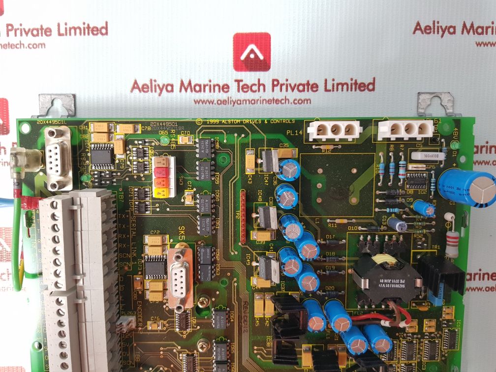 Alstom gds1004-4002 sigma customer i/o panel
