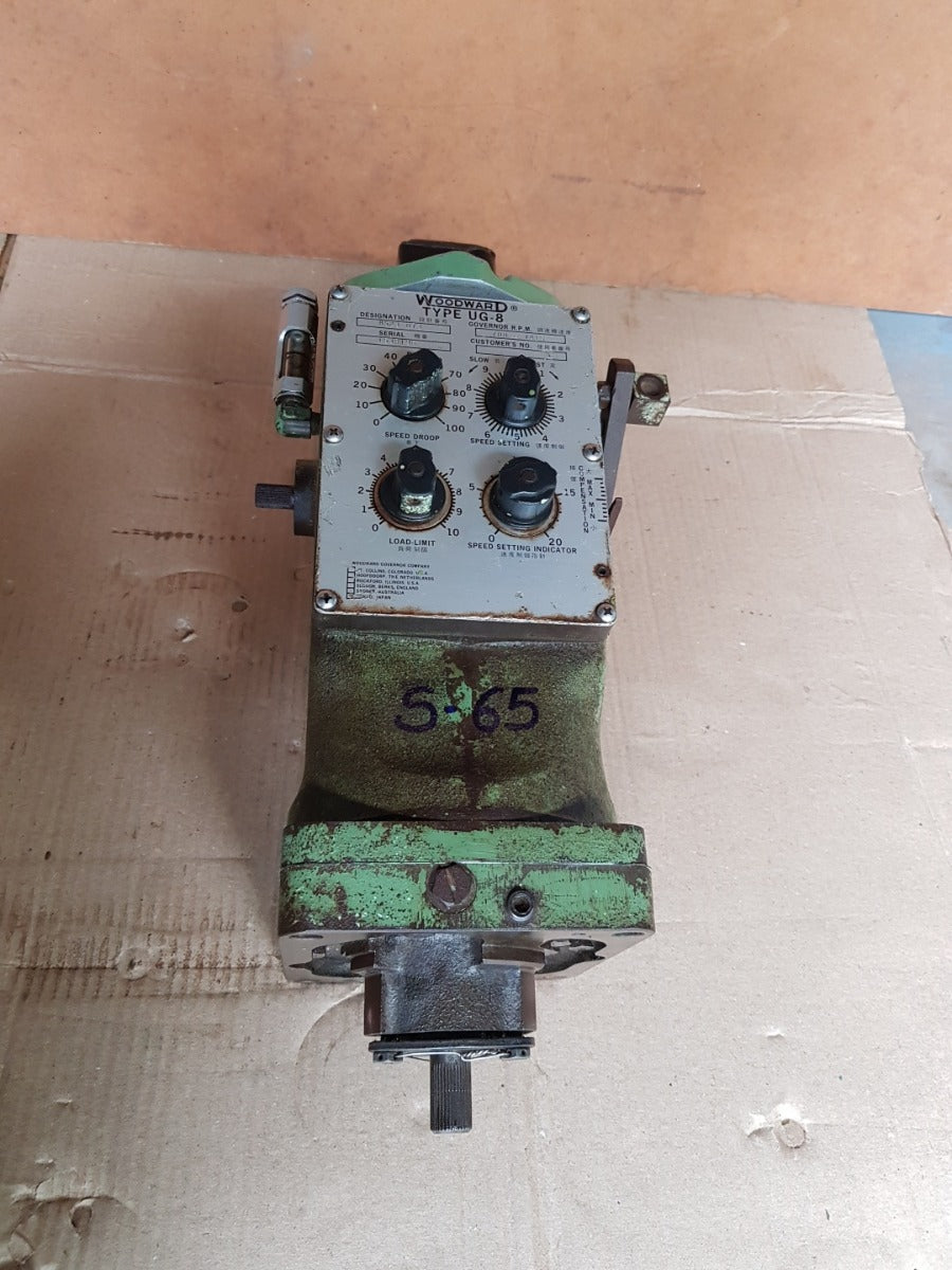 Woodward ug-8 governor r.p.m.700-1415