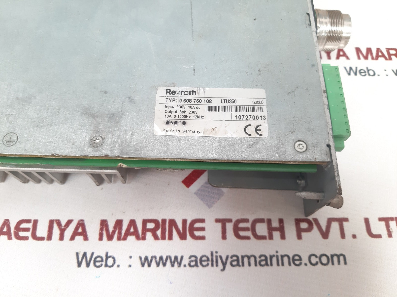 Rexroth ltu350 servo amplifier 0 608 760 108