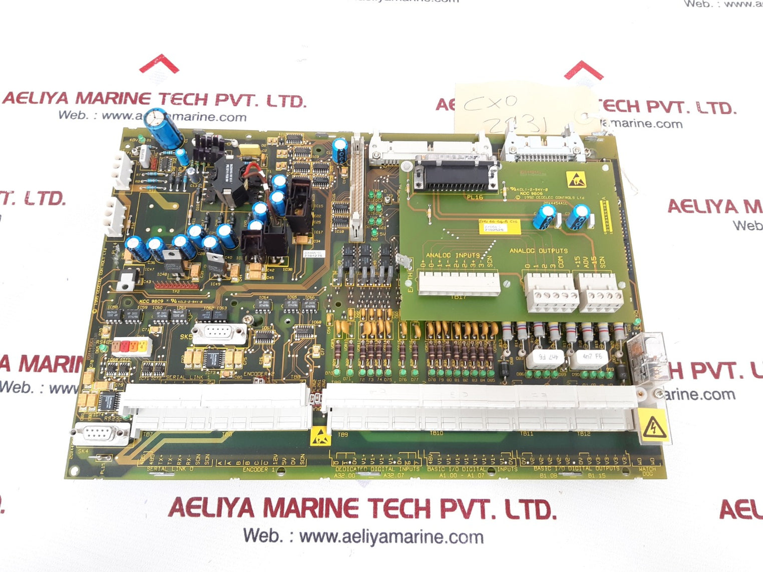Cegelec Gds1004-4002 Sigma Customer I/O Panel 