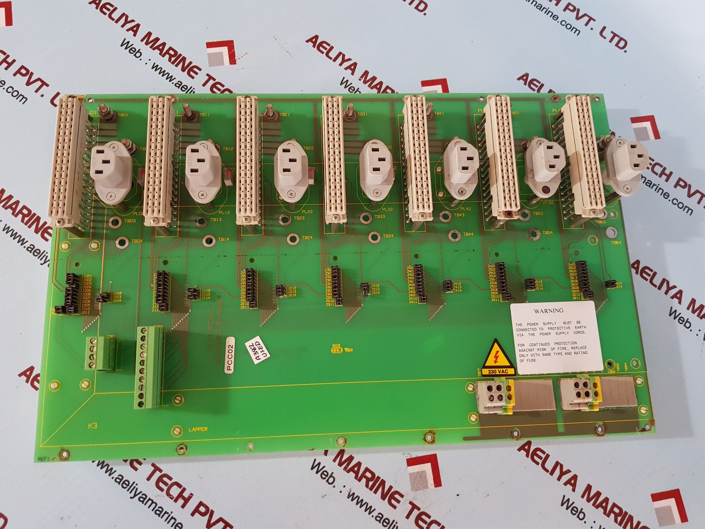 Powec 0174 rev.c PCB card