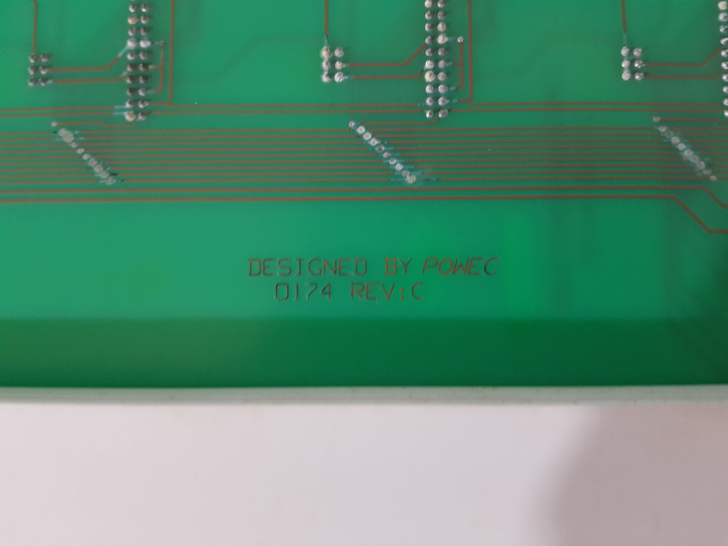 Powec 0174 rev.c PCB card