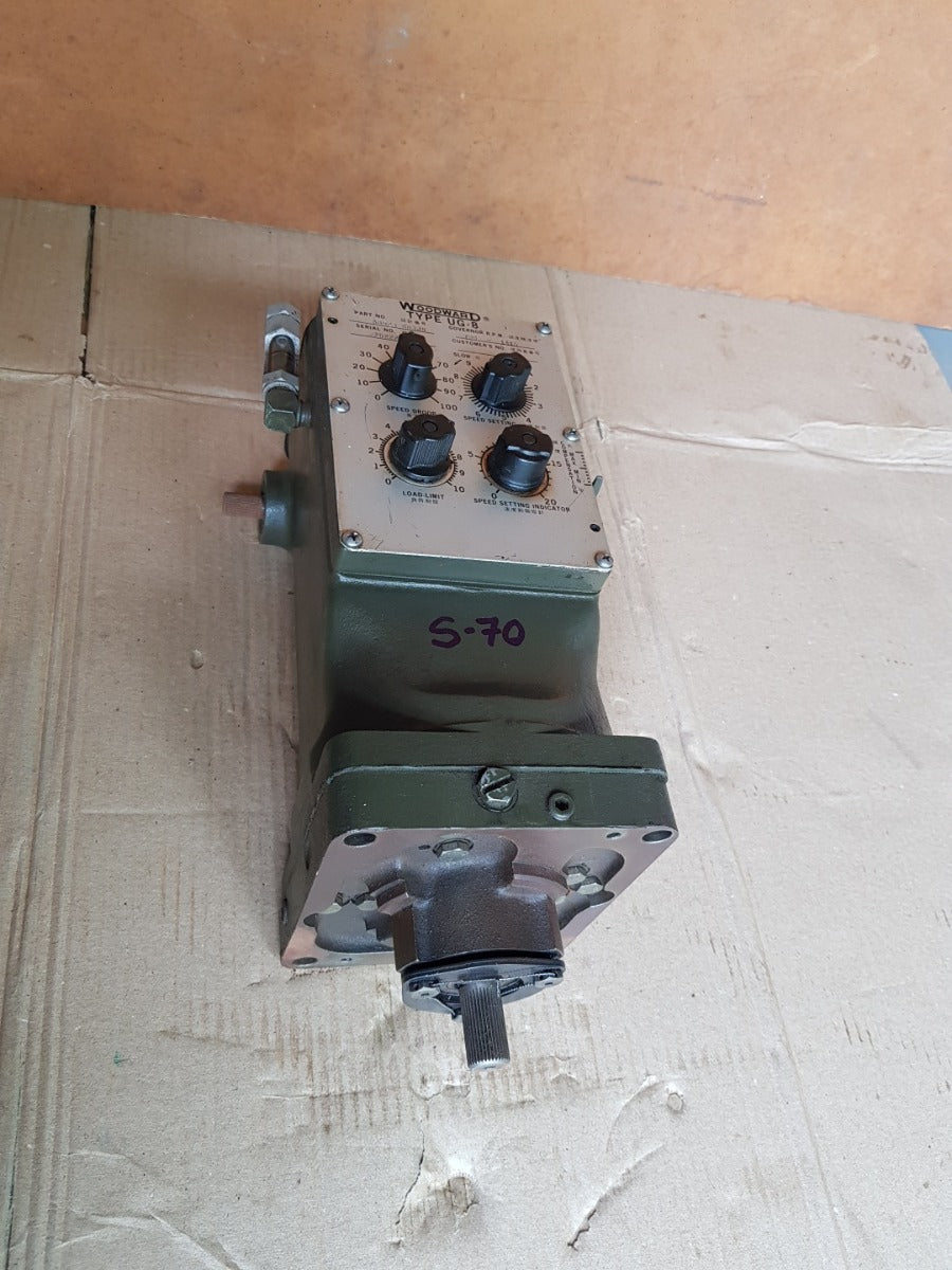 Woodward ug-8 a8523 d83jn governor r.p.m:700-1415