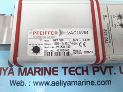 Pfeiffer hpt 100 vaccum gauge pt r34 130