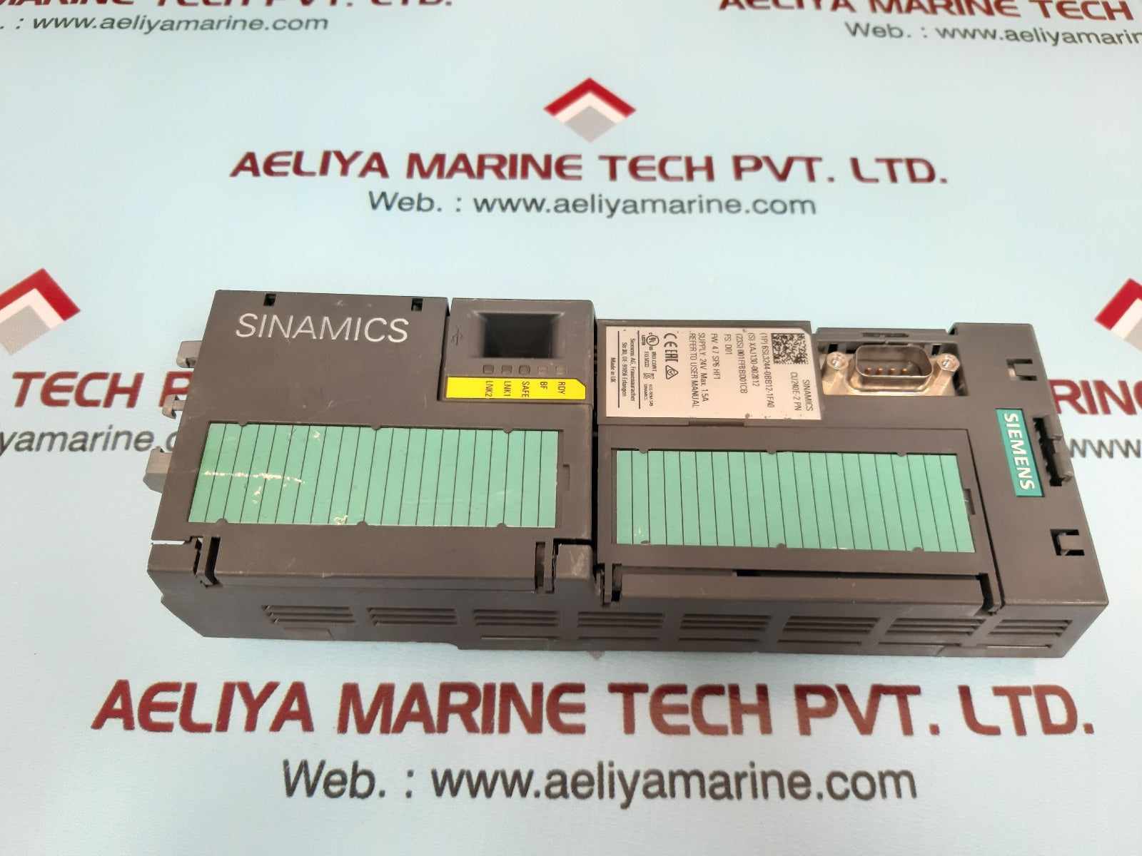 Siemens sinamics cu240e-2 pn i/o board 6sl3244-0bb12-1fa0