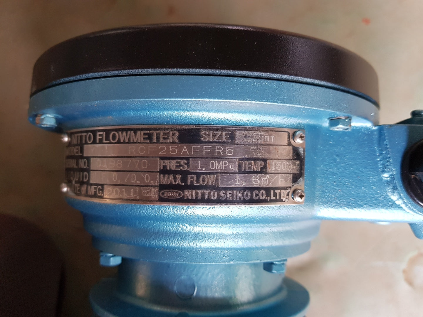 Nitto seiko rcf25affr5 nitto flowmeter