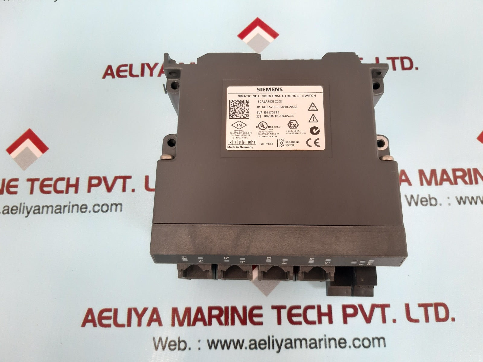 Siemens scalance x208 6gk5208-0ba10-2aa3 ethernet switch