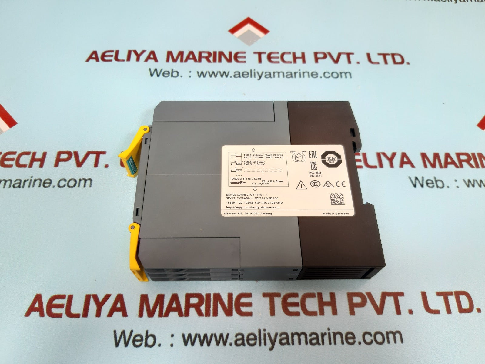 Siemens 3sk1122-1cb42 safety relay