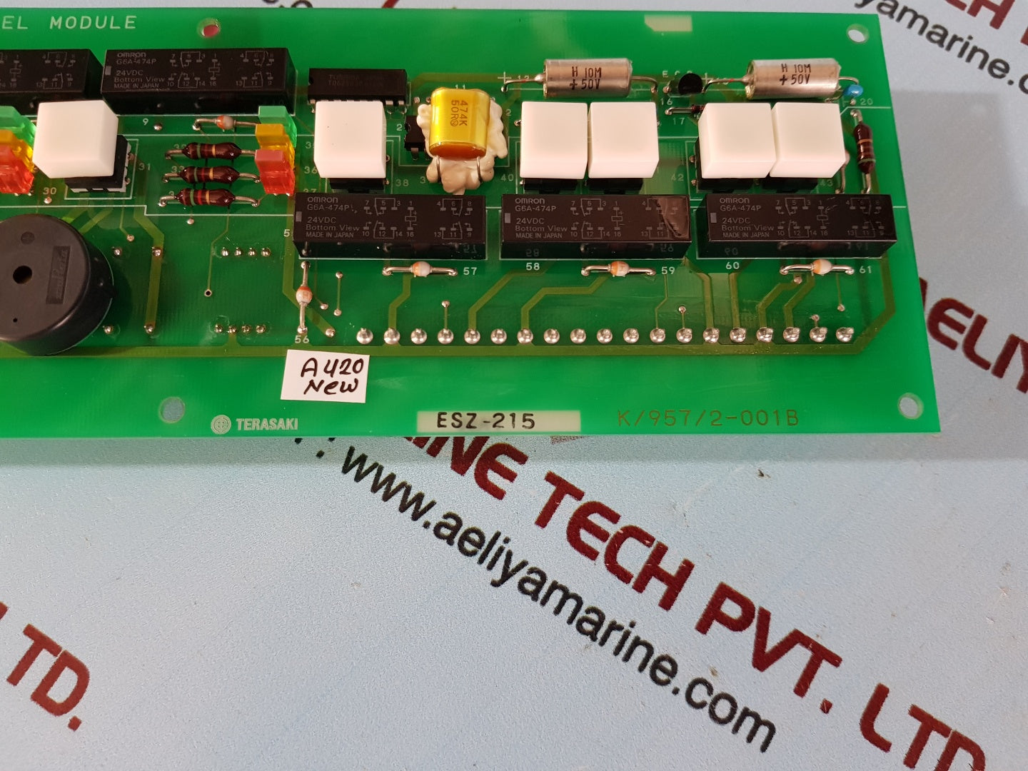 Terasaki esz-215 operating panel module k/957/2-001b