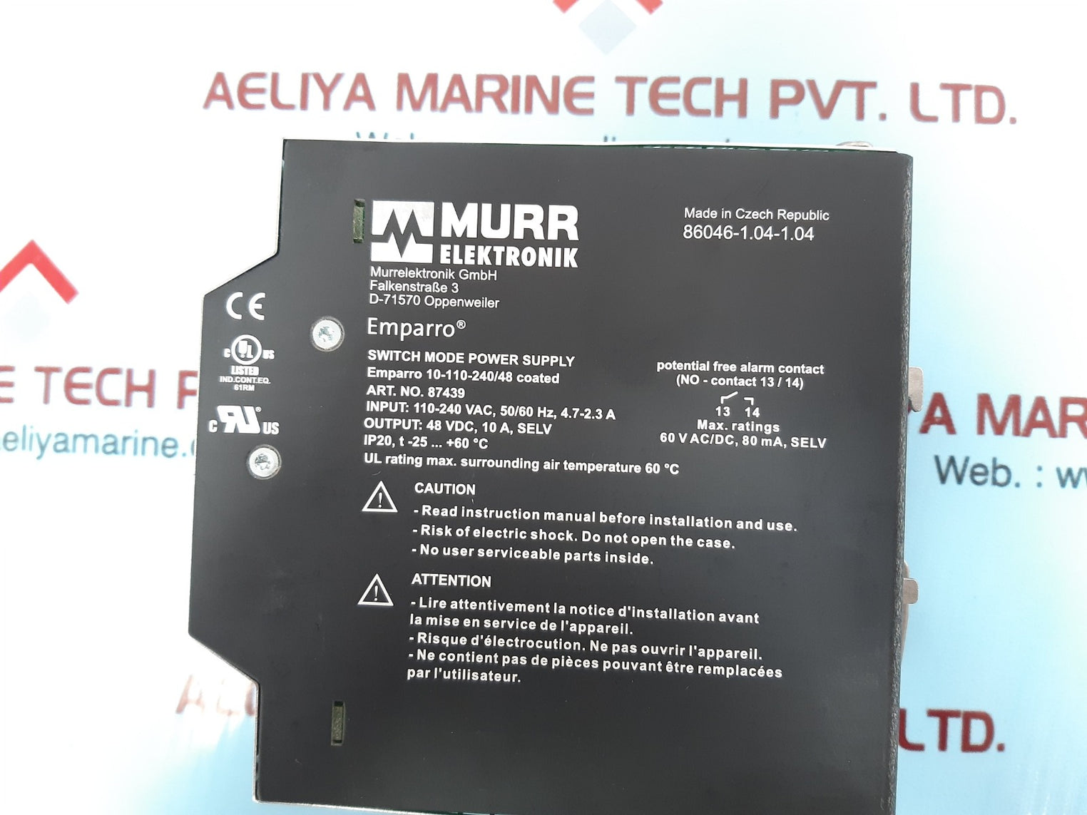 Murr elektronik switch mode power supply 87439