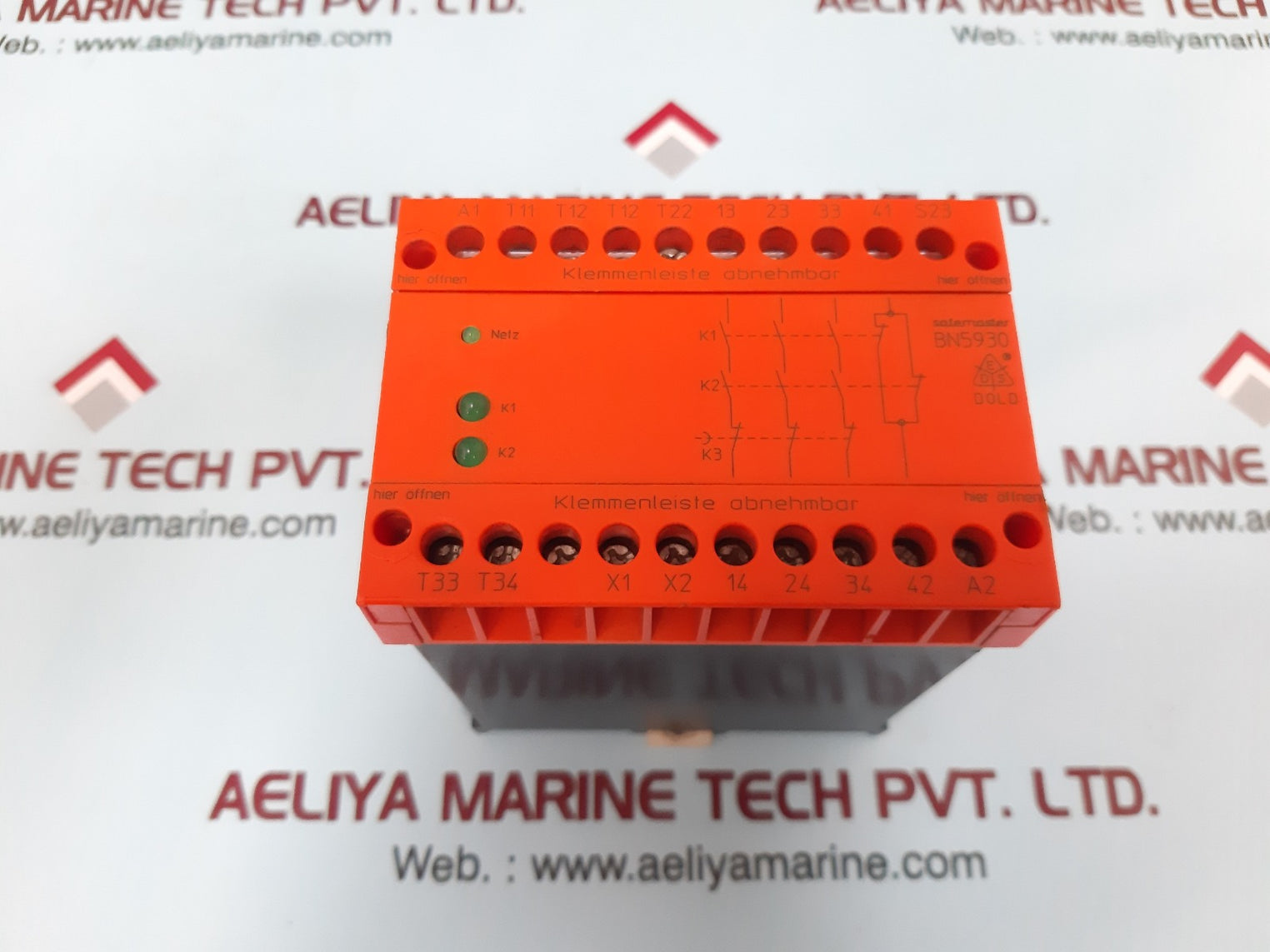 E.dold & sohne bn5930.48/204 safety relay 