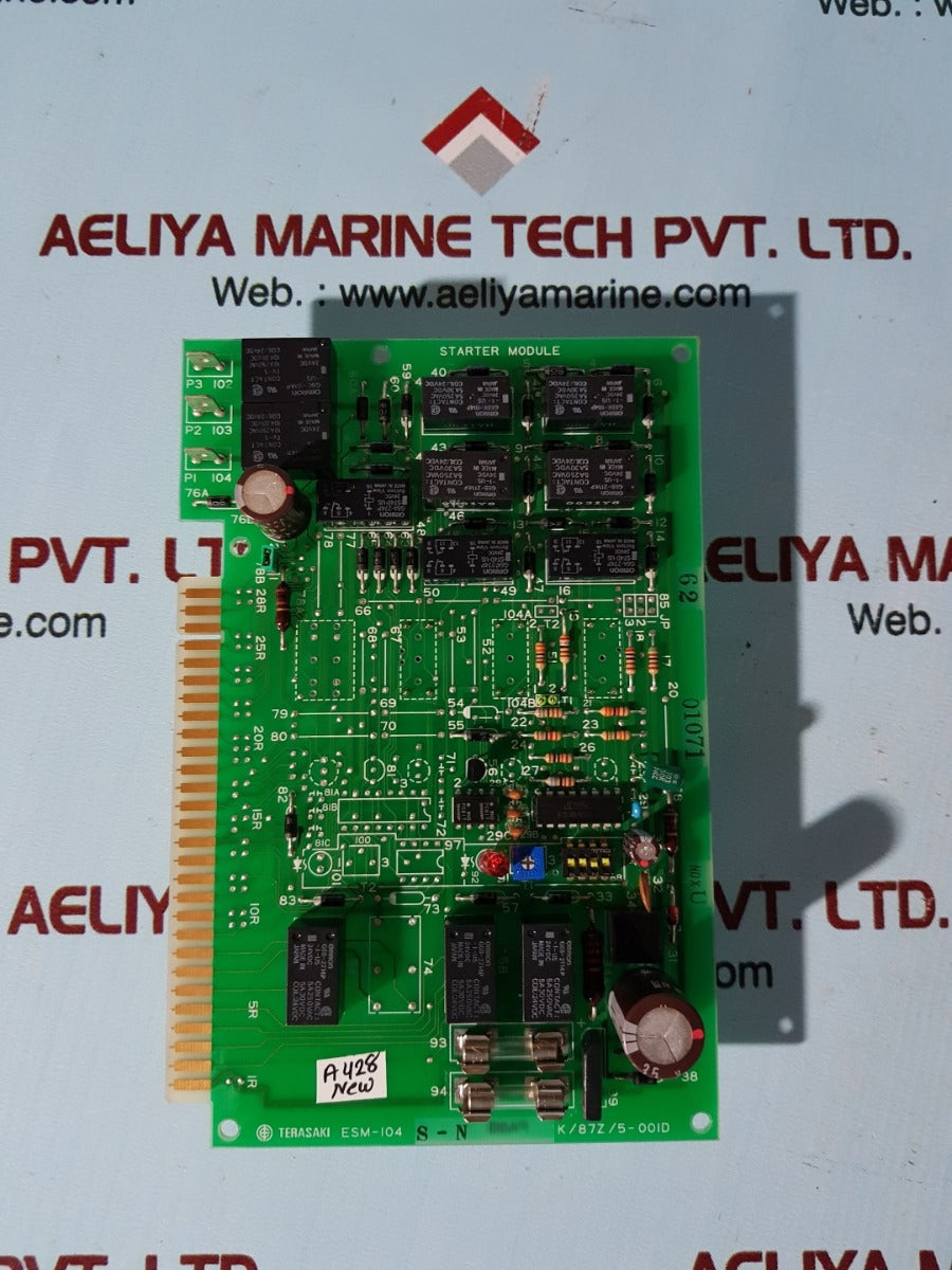Terasaki esm-104 starter module k/87z/5-001d