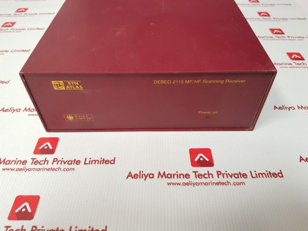 Stn atlas debeg 2110 mf/hf scanning receiver
