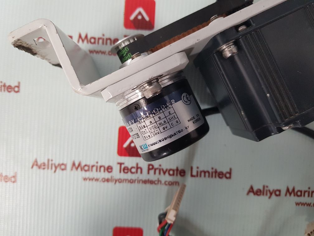 Daehwa b630-3000-ms7 brushless dc motor with rib-40-1000zca rotary encoder
