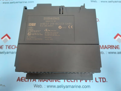 Siemens simatic s7-300 6es7 314-6cg03-0ab0