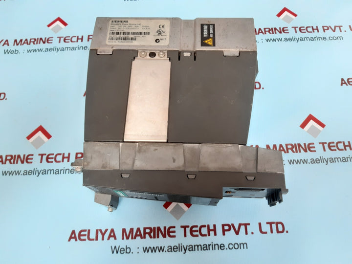 Siemens 6sl3210-1sb12-3ua0 sinamics power module 340