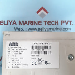 Abb acs150-01e-04a7-2 inverter